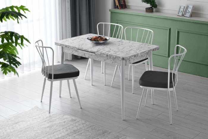 Hanah Home Mesa de Comedor Extensible Ay - 1183 Multicolor